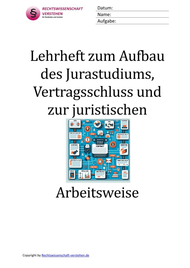 Rechtswissenschaft Shop - Übungshefte Und Prüfungsvorbereitung ...